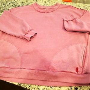 Free People Movement Sweatshirt in Pink